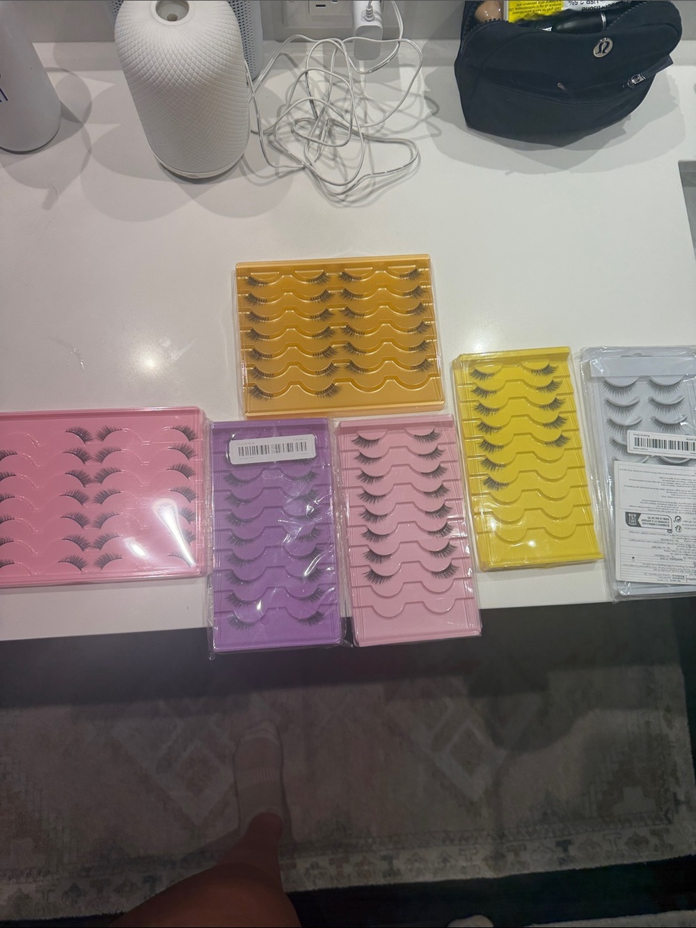 False Eyelash trays